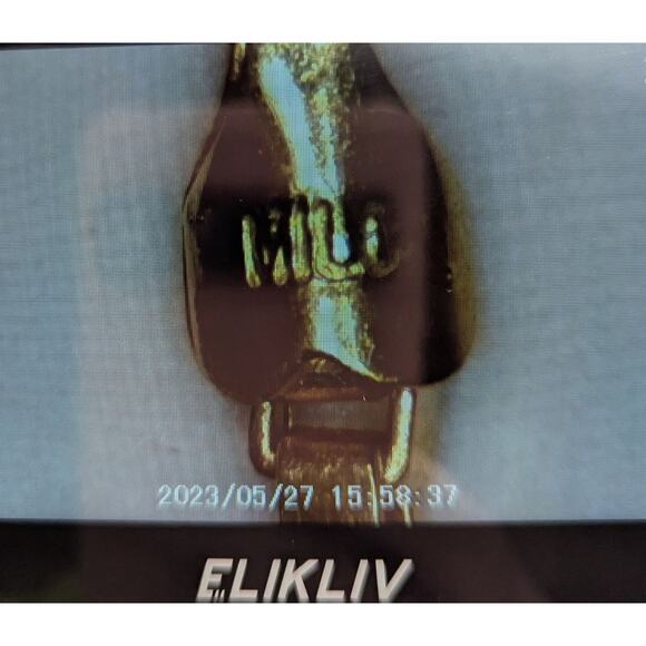 MiLor Italy 18K Yellow Gold Box Chain Necklace – 20”, 4.16g, Hallmarked - Picture 5 of 5